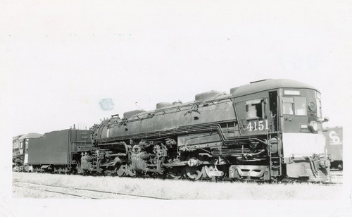 Vintage railroad photo - railroad,
